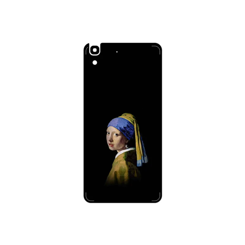 برچسب پوششی ماهوت مدل Girl with a Pearl Earring of Vermeer مناسب برای گوشی موبایل هوآوی Y6