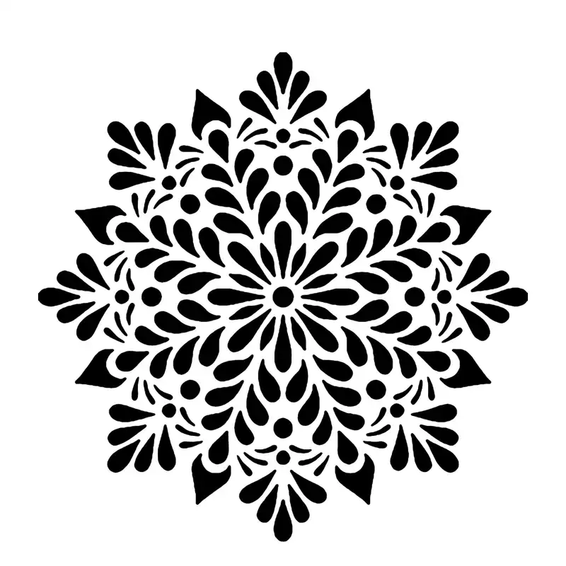 شابلون باتیس آرت طرح تذهیب کد 431