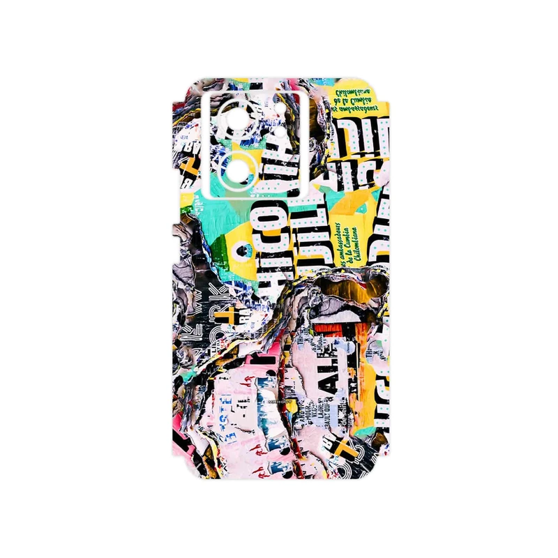 برچسب پوششی ماهوت مدل Collage of Teared Paper مناسب برای گوشی موبایل شیائومی 13T Pro
