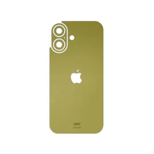 MAHOOT Matte-Gold Cover Sticker for Apple iPhone 16