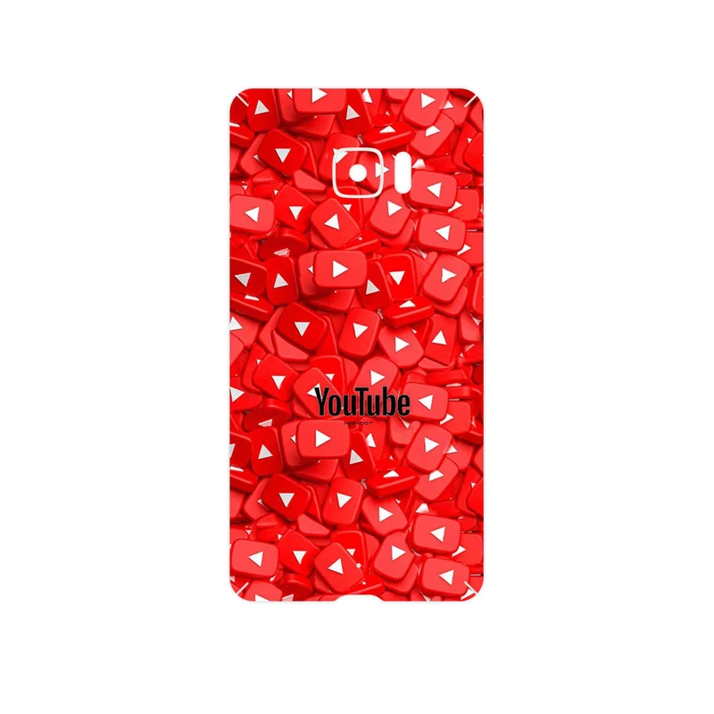 برچسب پوششی ماهوت مدل Youtube مناسب برای گوشی موبایل اچ تی سی U Ultra