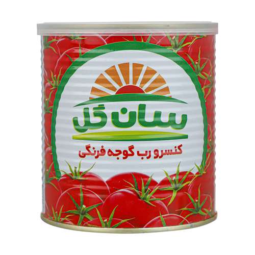 کنسرو رب گوجه فرنگی سان گل - 800 گرم