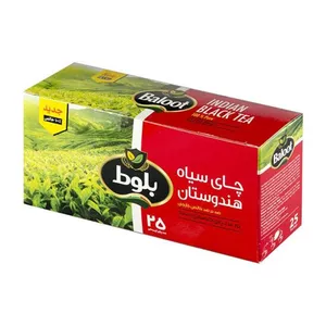 چای کیسه ای سیاه هندوستان بلوط - بسته 25 عددی 