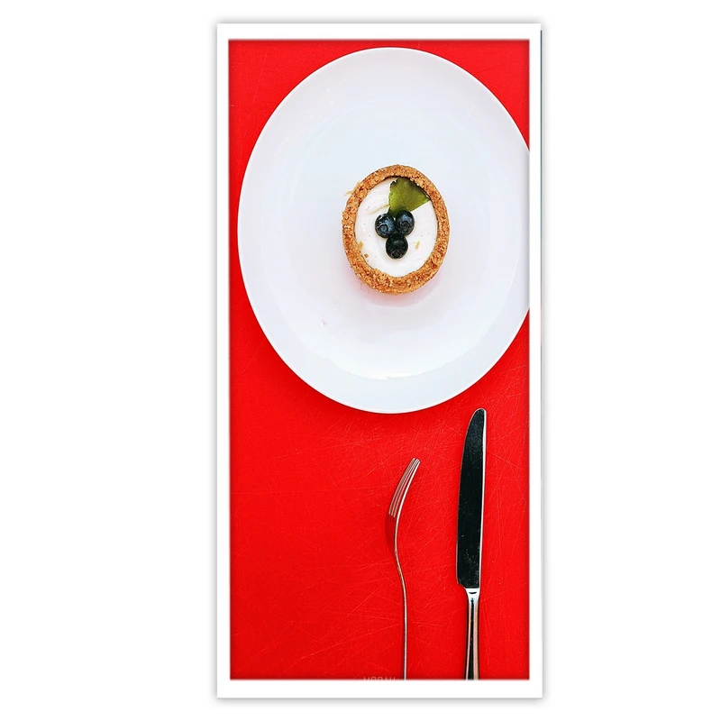 تابلو بکلیت طرح دسر و چیز کیک مدل W-S3805