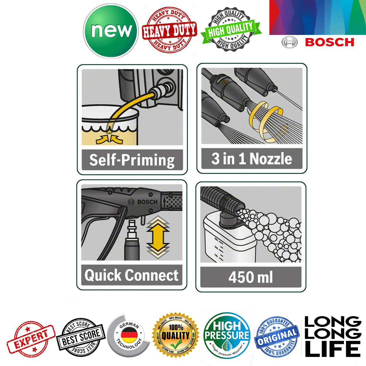 کارواش بوش مدل 135