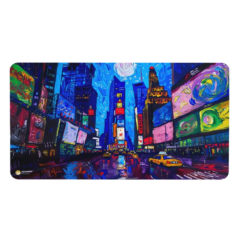 ماوس پد هومرو مدل MX2705 طرح نقاشی شهر فانتزی