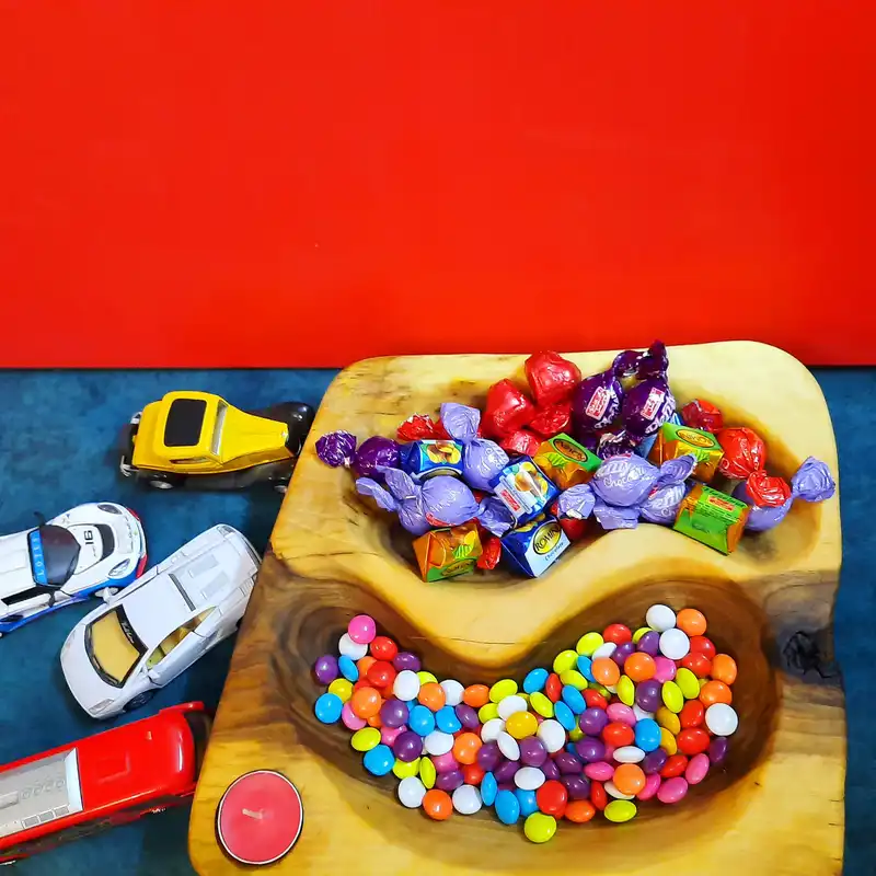 شکلات خوری چوبی مدل روستیک