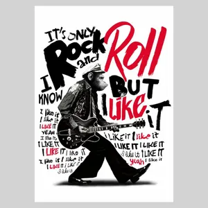 کارت پستال ماهتاب طرح راک آهنگ موزیک کد 1934