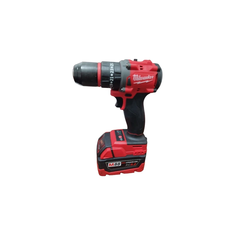 عکس شماره 10 : دریل پیچ گوشتی و مینی فرز شارژی میلواکی مدل m18-198 مجموعه 2 عددی