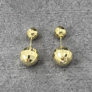 گوشواره طلا 18 عیار زنانه دوست خوب مدل dk554 