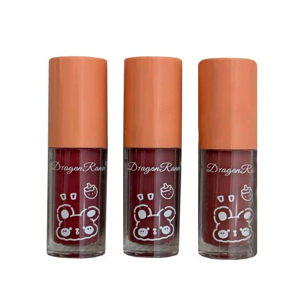 رژ لب مایع دراگون رانی مدل Rubbit شماره 03 مجموعه 3 عددی