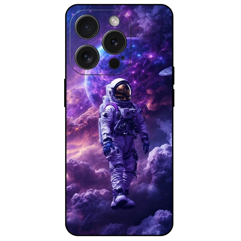 کاور مگافون طرح فضانورد مدل 2822 مناسب برای گوشی موبایل اپل iPhone 15 Pro    