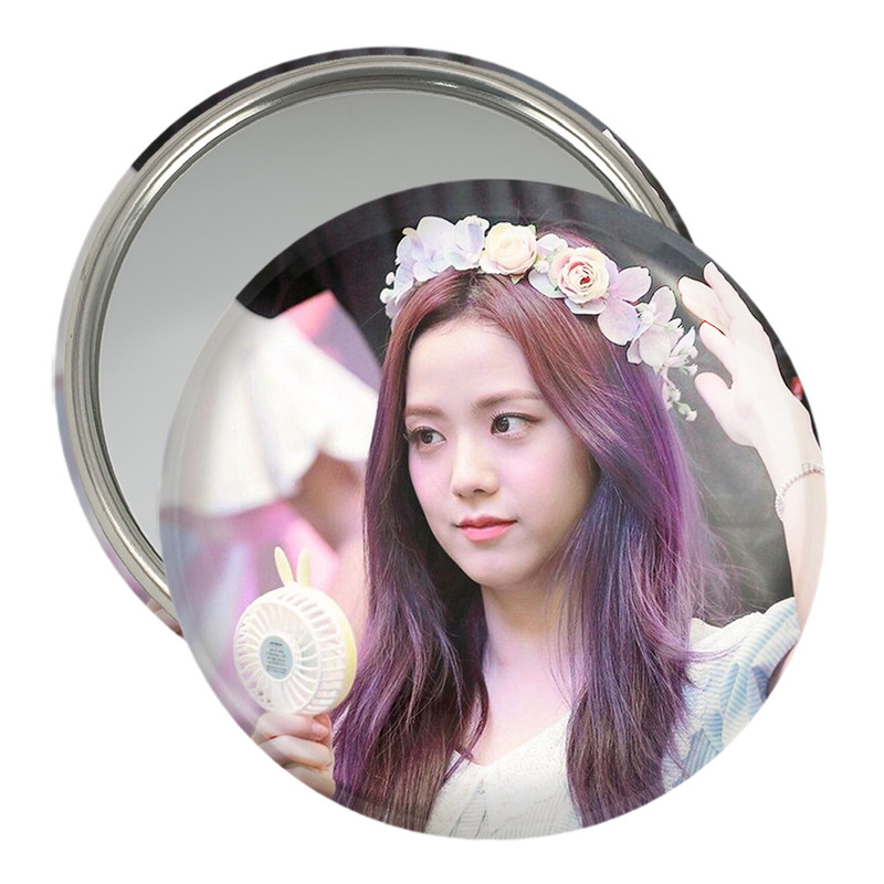 آینه جیبی خندالو مدل جیسو گروه بلک پینک Black Pink  کد 3097