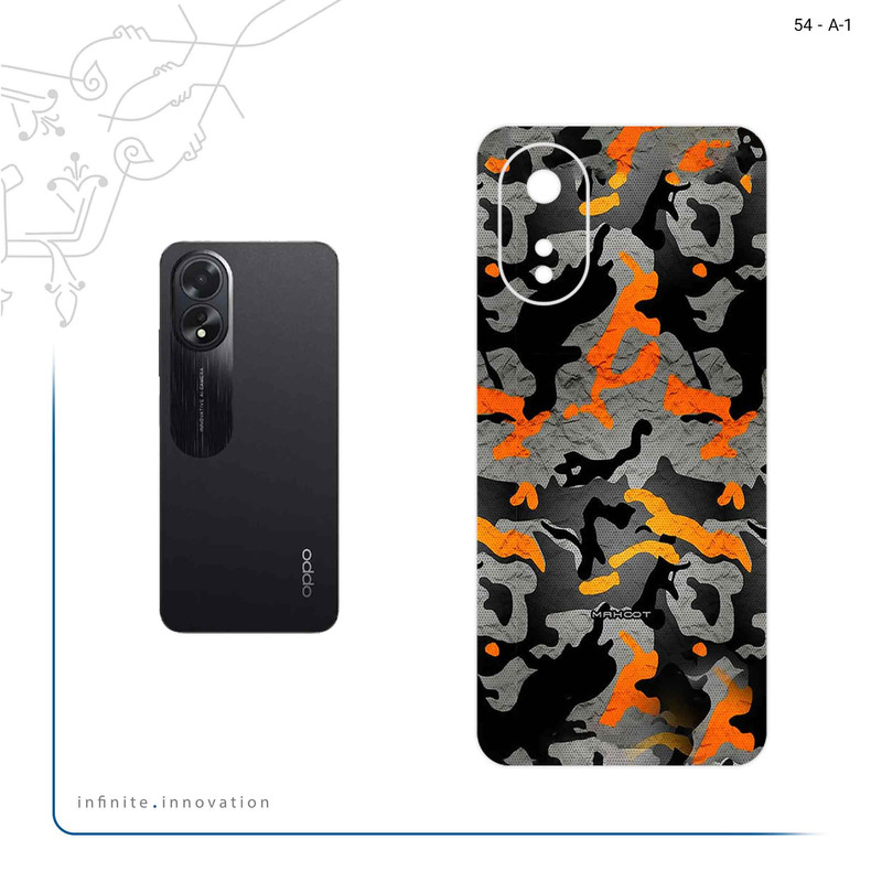 برچسب پوششی ماهوت مدل Army_Autumn مناسب برای گوشی موبایل اپو A38