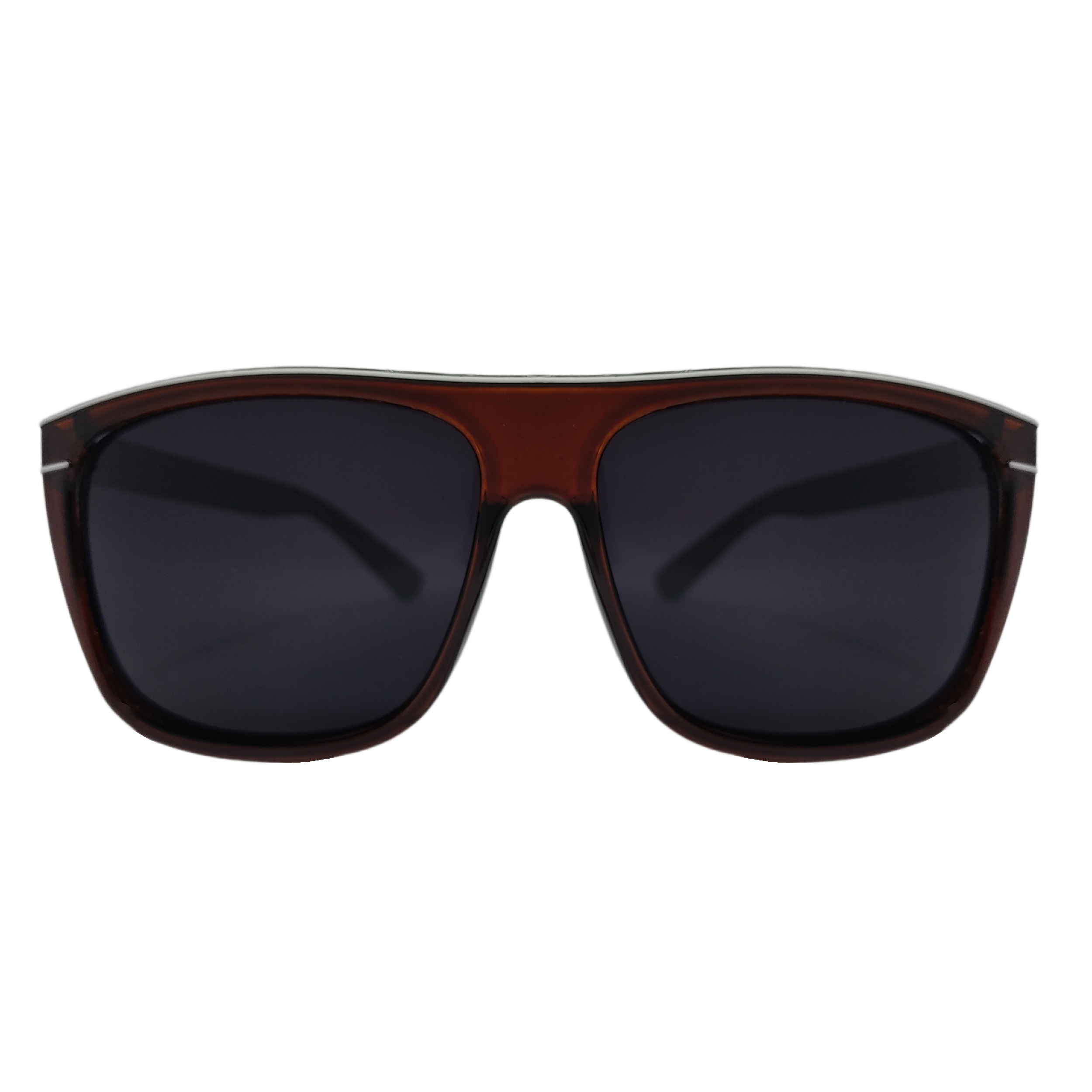 عینک آفتابی مردانه مدل مستطیلی کائوچو کد 0123 UV400