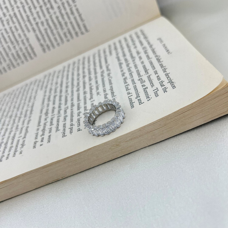 انگشتر زنانه مدل جواهری تنیسی کد R4474 انگشتر زنانه مدل جواهری تنیسی کد R4474