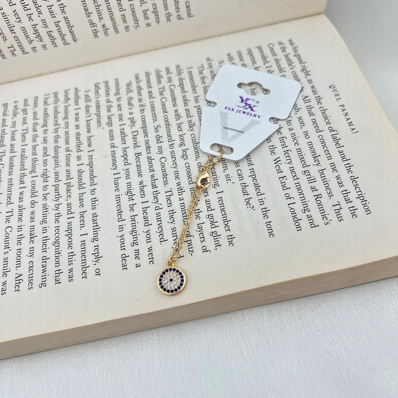 آویز ساعت زنانه وای اس ایکس مدل چشم نظر کد WA4003 آویز ساعت زنانه وای اس ایکس مدل چشم نظر کد WA4003