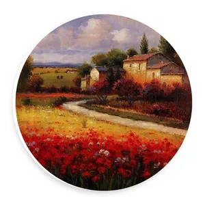  دیوارکوب طرح نقاشی مزرعه و روستا مدل wtb660