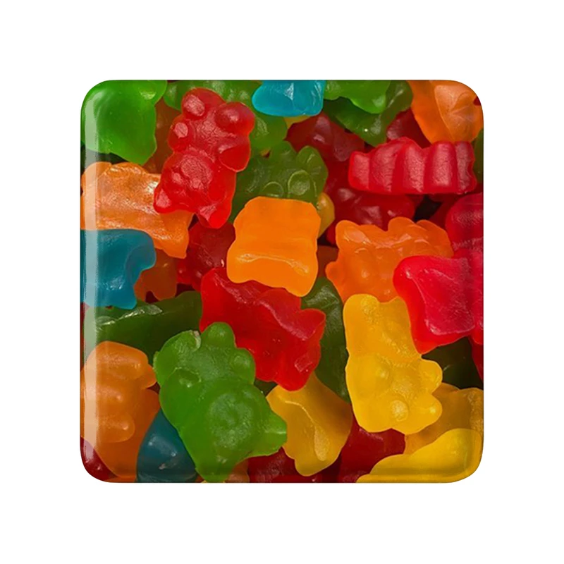 مگنت خندالو طرح پترن خوراکی مدل مربعی کد 31109