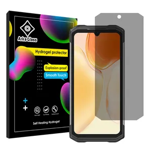 Arka Glass Tough model privacy screen protector suitable for Doogee S98 mobile phone