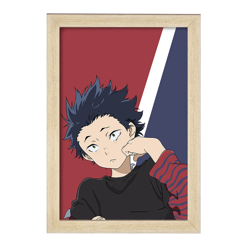 تابلو خندالو مدل شویا ایشیدا انیمه سایلنت ویس A Silent Voice  کد 15792