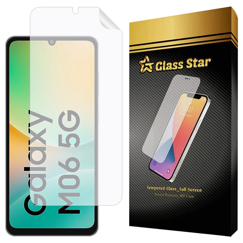 محافظ صفحه نمایش گلس استار مدل GNMF مناسب برای گوشی موبایل سامسونگ Galaxy F06 5G / Galaxy M06 5G