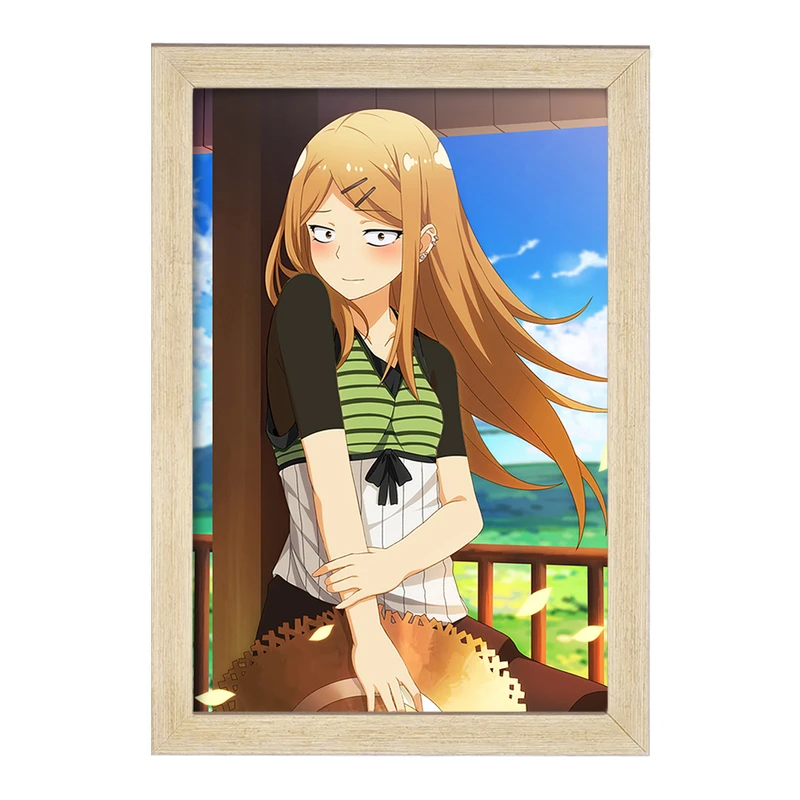 تابلو خندالو مدل اندو سایا انیمه داکاشی کاشی Dagashi Kashi  کد 23396