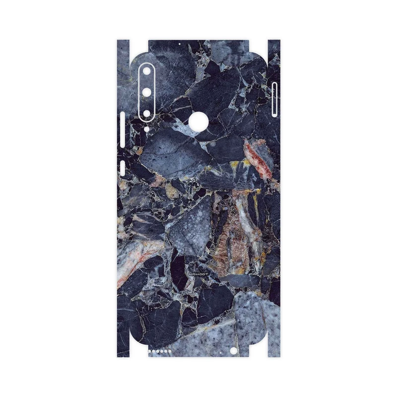 برچسب پوششی ماهوت مدل Broken black marble-FullSkin مناسب برای گوشی موبایل هوآوی Y7p