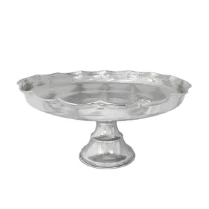 شیرینی خوری مسی مدل لب چین کروم کد ZH296