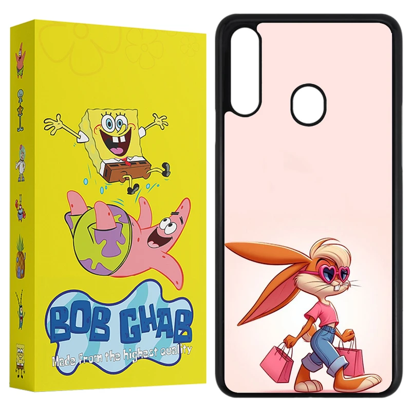 کاور باب قاب طرح خرگوش مدل BCPA20S مناسب برای گوشی موبایل سامسونگ Galaxy A20s