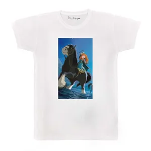 تی شرت بچگانه پرمانه طرح انیمیشن دلیر کد pmt.3897