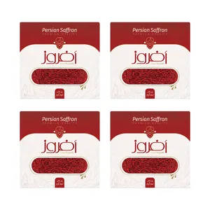 afrooz saffron sargol saffron - 0.5 gram pack of 4