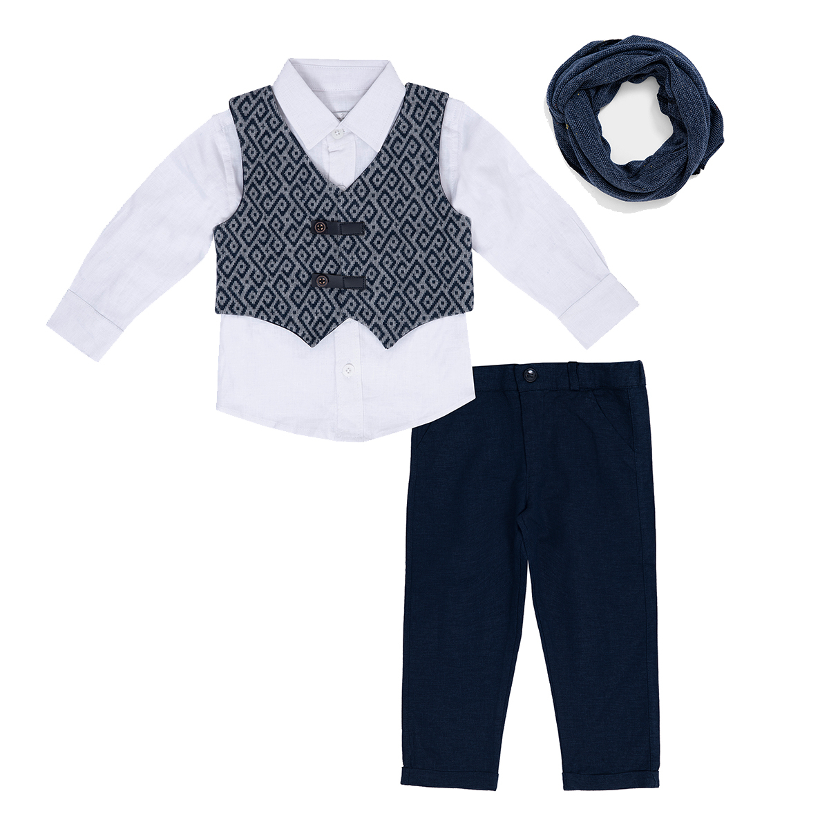 ست 4 تکه لباس نوزادی فیورلا مدل 21201