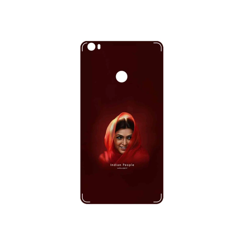 برچسب پوششی ماهوت مدل Portrait of an Indian Woman مناسب برای گوشی موبایل شیائومی Mi Max