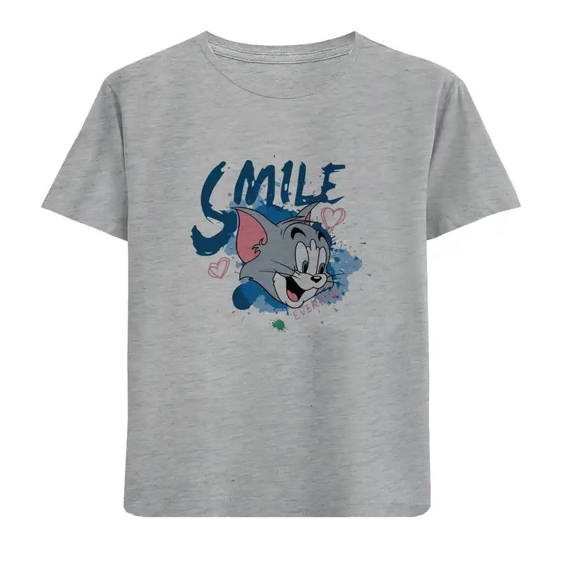 تی شرت آستین کوتاه بچگانه مدل تام D152