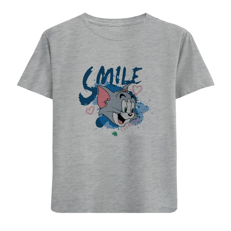 تی شرت آستین کوتاه بچگانه مدل تام D152