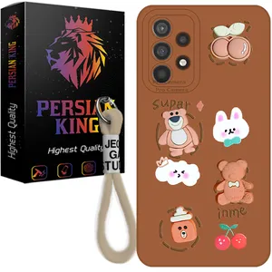Persian King BRW22 Cover For Samsung Galaxy A52 4G / A52 5G / A52S with a hanging strap