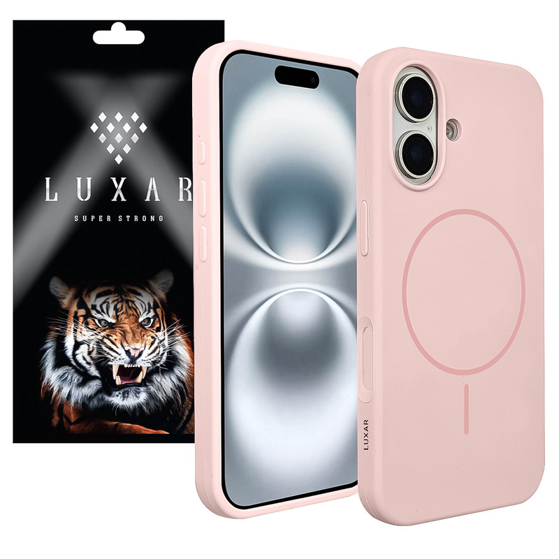 کاور لوکسار مدل iP16 _SLCN طرح مگ سیف مناسب برای گوشی موبایل اپل iPhone 16