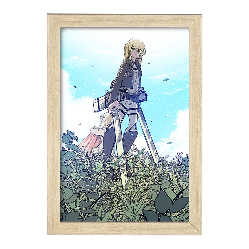 تابلو خندالو مدل هیستوریا انیمه اتک آن تایتان Attack on Titan  کد 18564