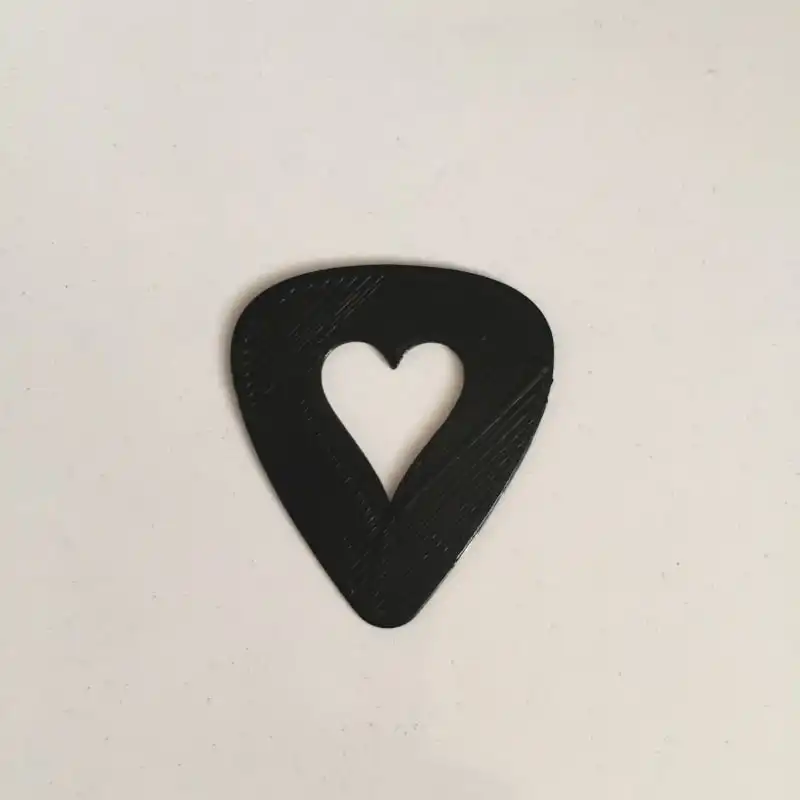 پیک گیتار مدل قلب بسته دو عددی