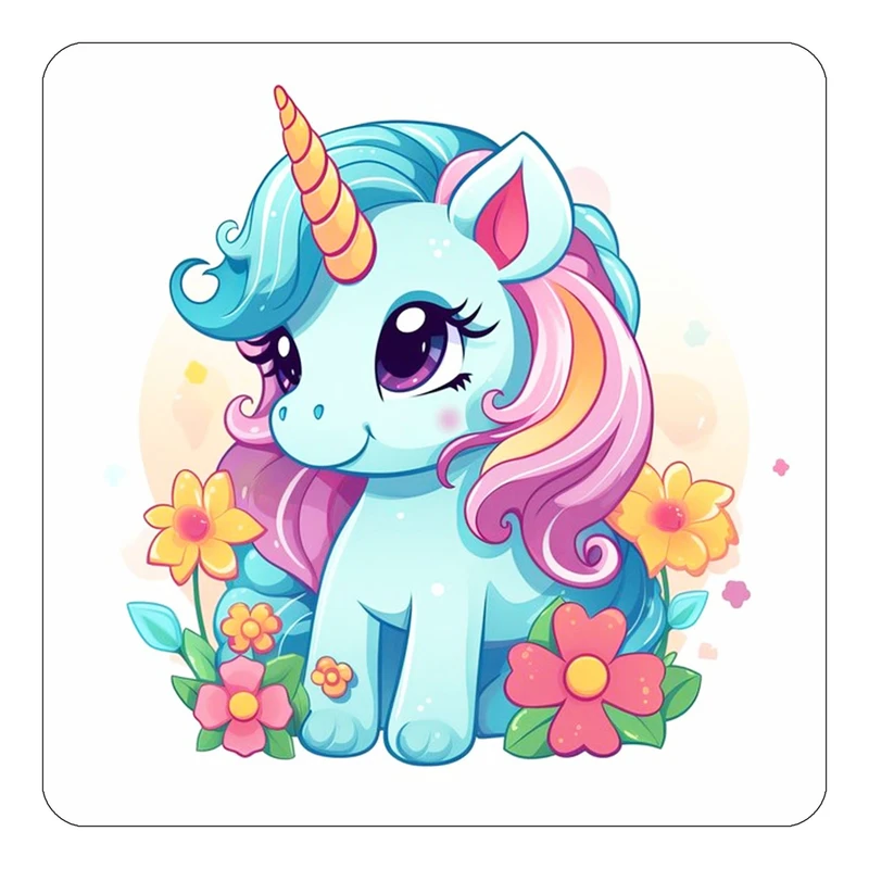 مگنت کاکتی طرح اسب تک شاخ و یونیکورن مدل mp31278