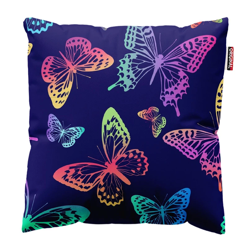 کوسن پاد آفرین طرح پروانه کد 1202 سایز 30*30 سانتی متر