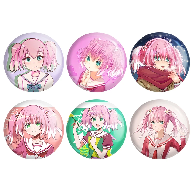 مگنت خندالو طرح انیمه نانای بی استعداد Munou na Nana کد 1482B مجموعه 6 عددی