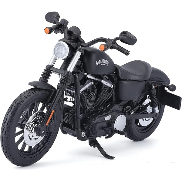 Modèle Réduit Maisto Harley-Davidson Dyna Super Glide 2004 - Échelle 1:12, Bleu, Pour Collection