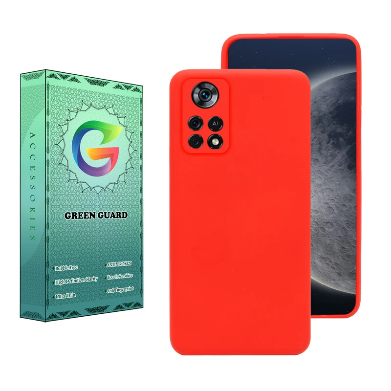 کاور گرین گارد مدل Kygo طرح سیلیکونی مناسب برای گوشی موبایل شیائومی Poco X4 Pro  