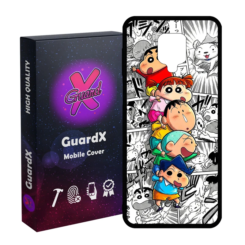 کاور گارد ایکس طرح کارتون مدل 10929 مناسب برای گوشی موبایل شیائومی Redmi Note9 Pro/Note 9 Pro Max/Redmi Note 9S/MI Poco M2 Pro