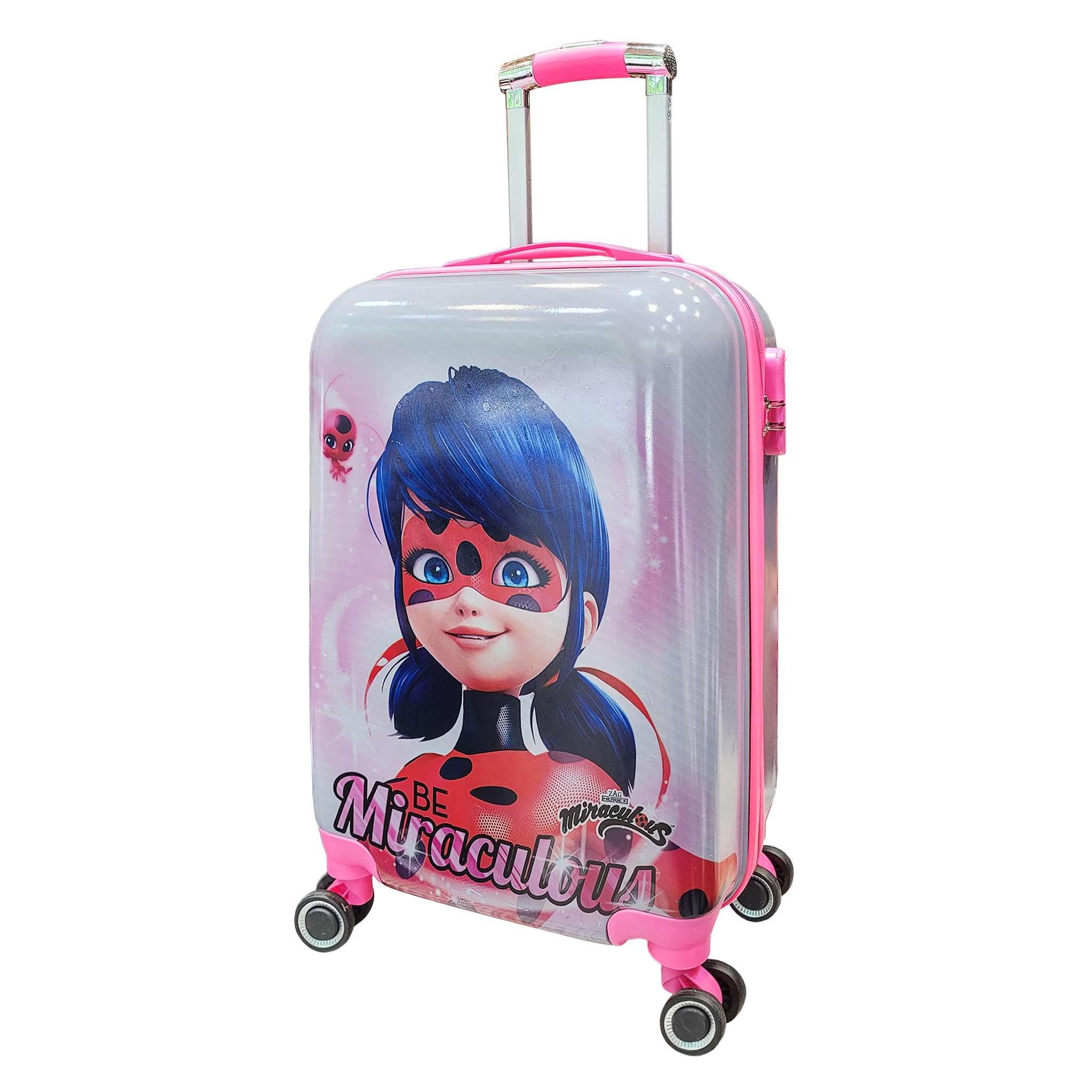 چمدان کودک مدل دختر کفشدوزکی کد 1