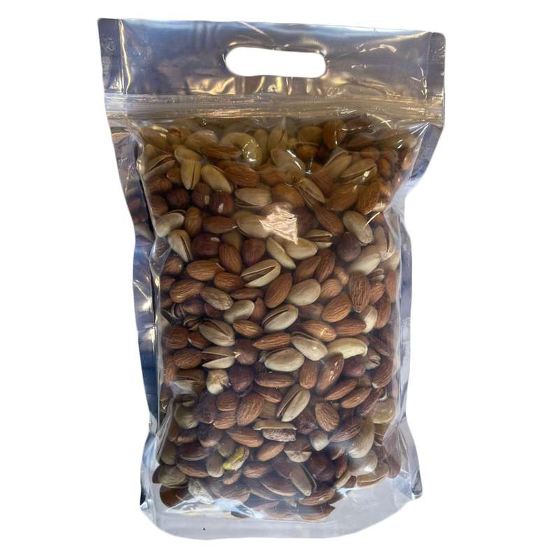 آجیل چهار مغز خام زیدشت - 500 گرم