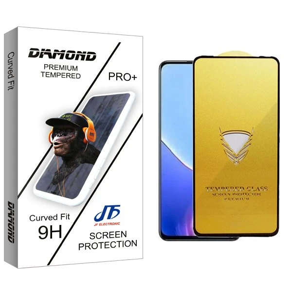 محافظ صفحه نمایش جی اف مدل Diamond OG مناسب برای گوشی موبایل ریلمی V50s
