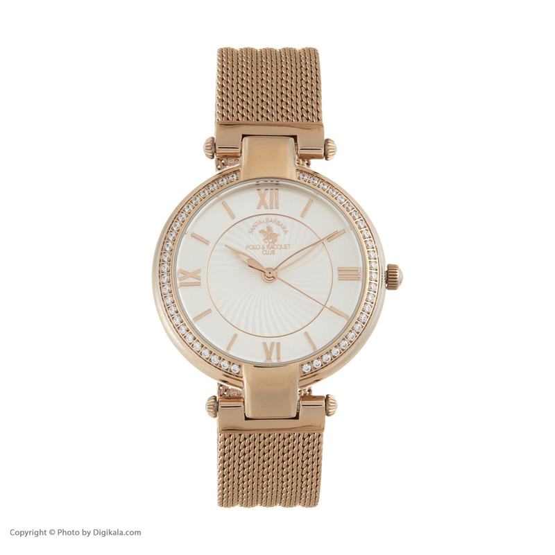 ساعت مچی عقربه ای زنانه سانتا باربارا پولو راکت کلاب مدل SB.1.10013-3